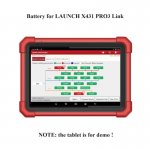 Battery Replacement for LAUNCH X431 PRO3 Link Scan Tool